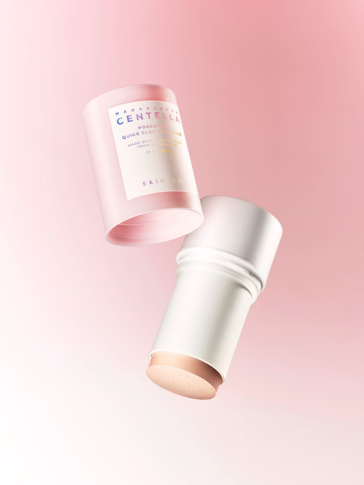 skin1004 poremizing quick clay stick mask 27g – purify pores in just minutes